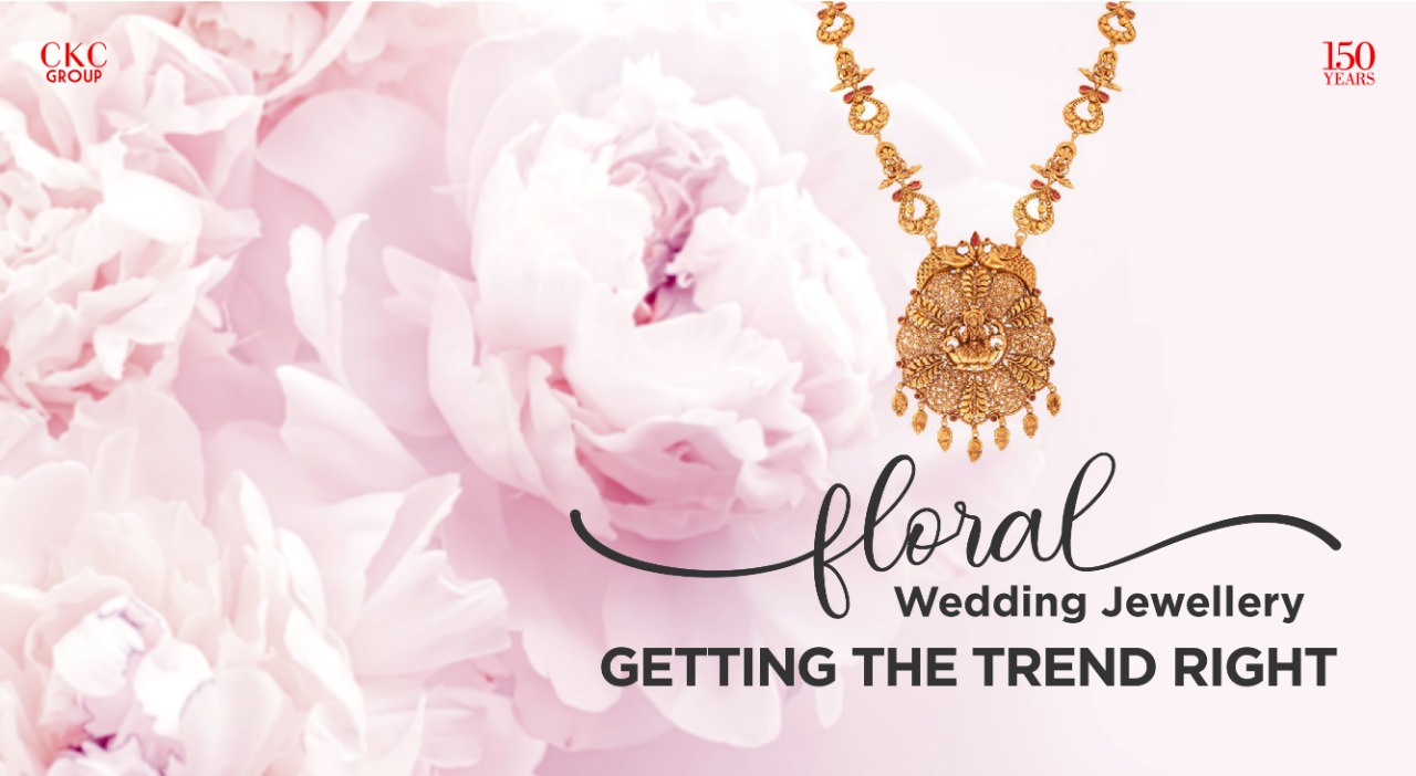 Floral Wedding Jewellery: Getting The Trend Right