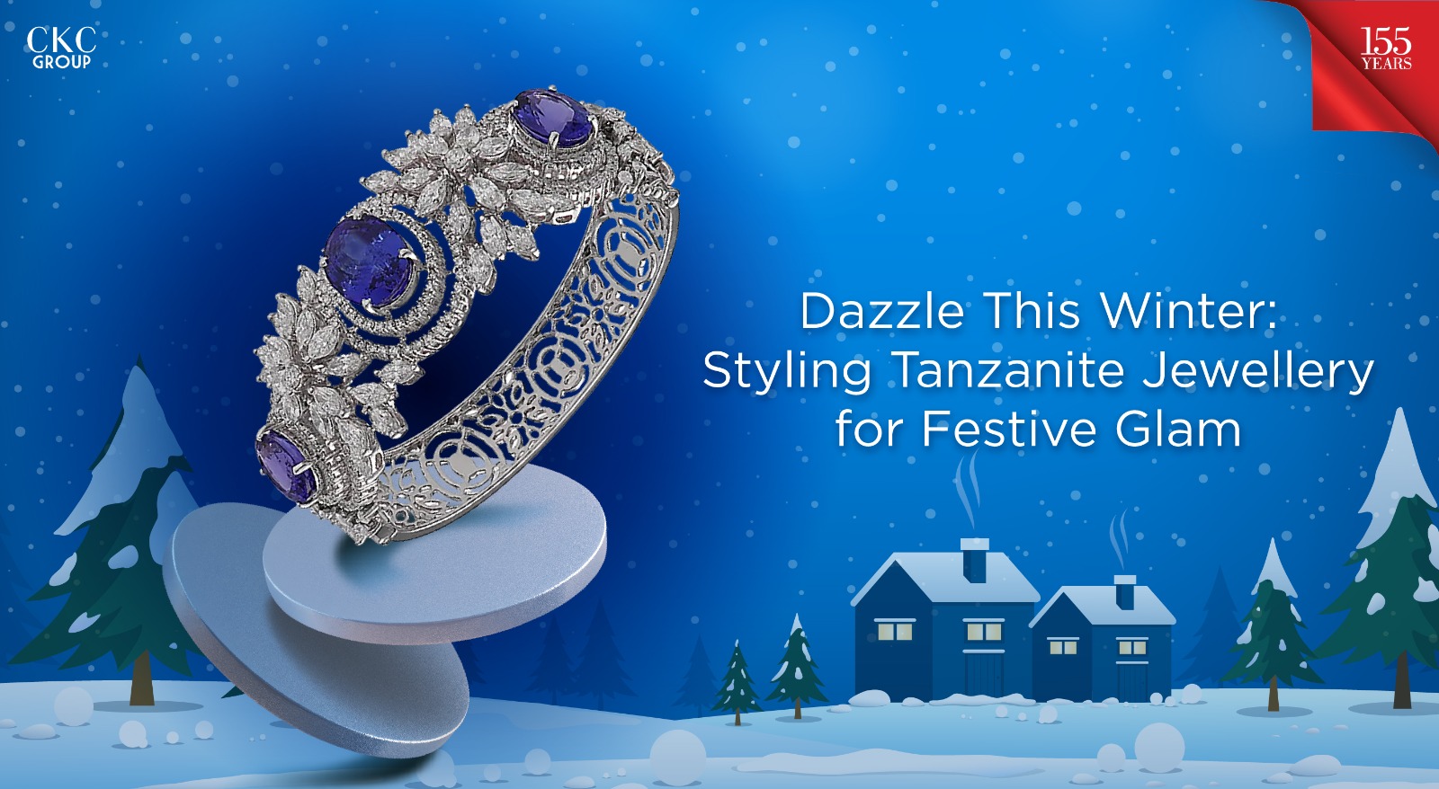 Dazzle This Winter: Styling Tanzanite Jewellery for Festive Glam