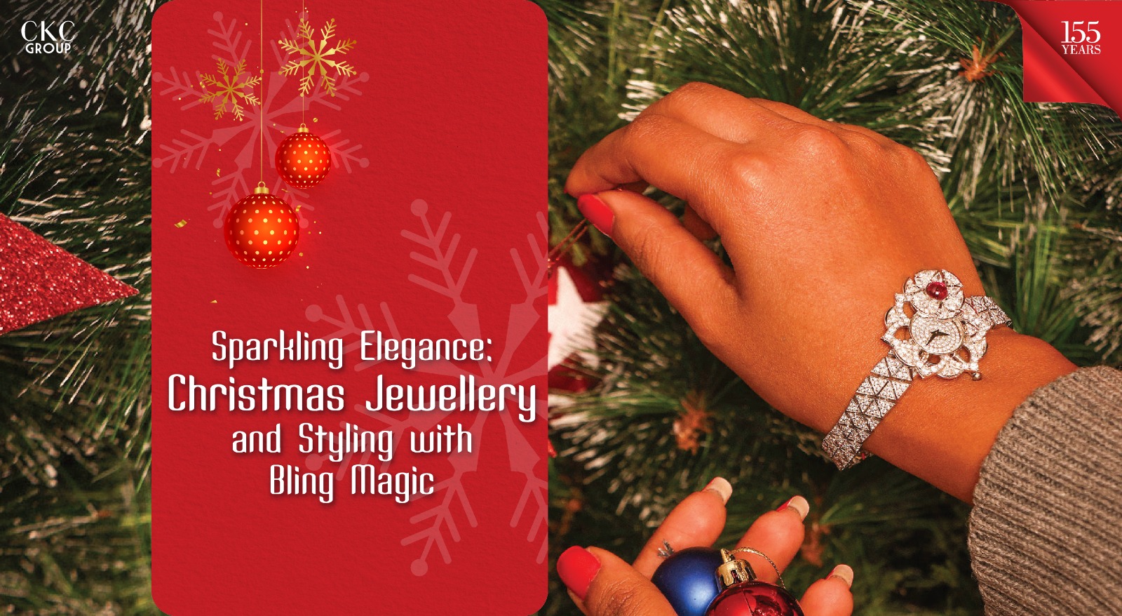 Sparkling Elegance: Christmas Jewellery and Styling with Bling Magic