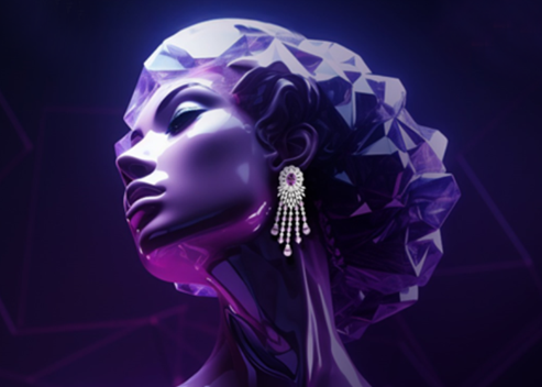 Amethyst Earrings | C. Krishniah Chetty Group of Jewellers