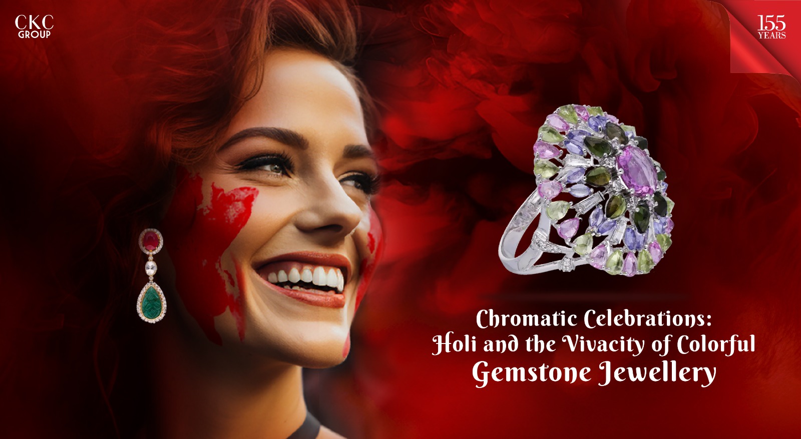 Chromatic Celebrations: Holi and the Vivacity of Colorful Gemstone Jewellery