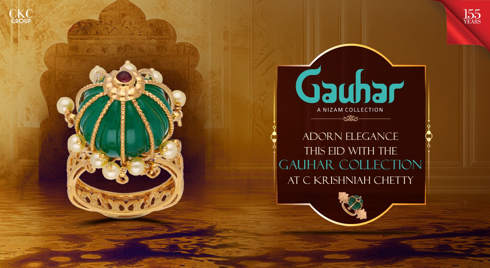 Adorn Elegance this Eid with the Gauhar Collection at C Krishniah Chetty