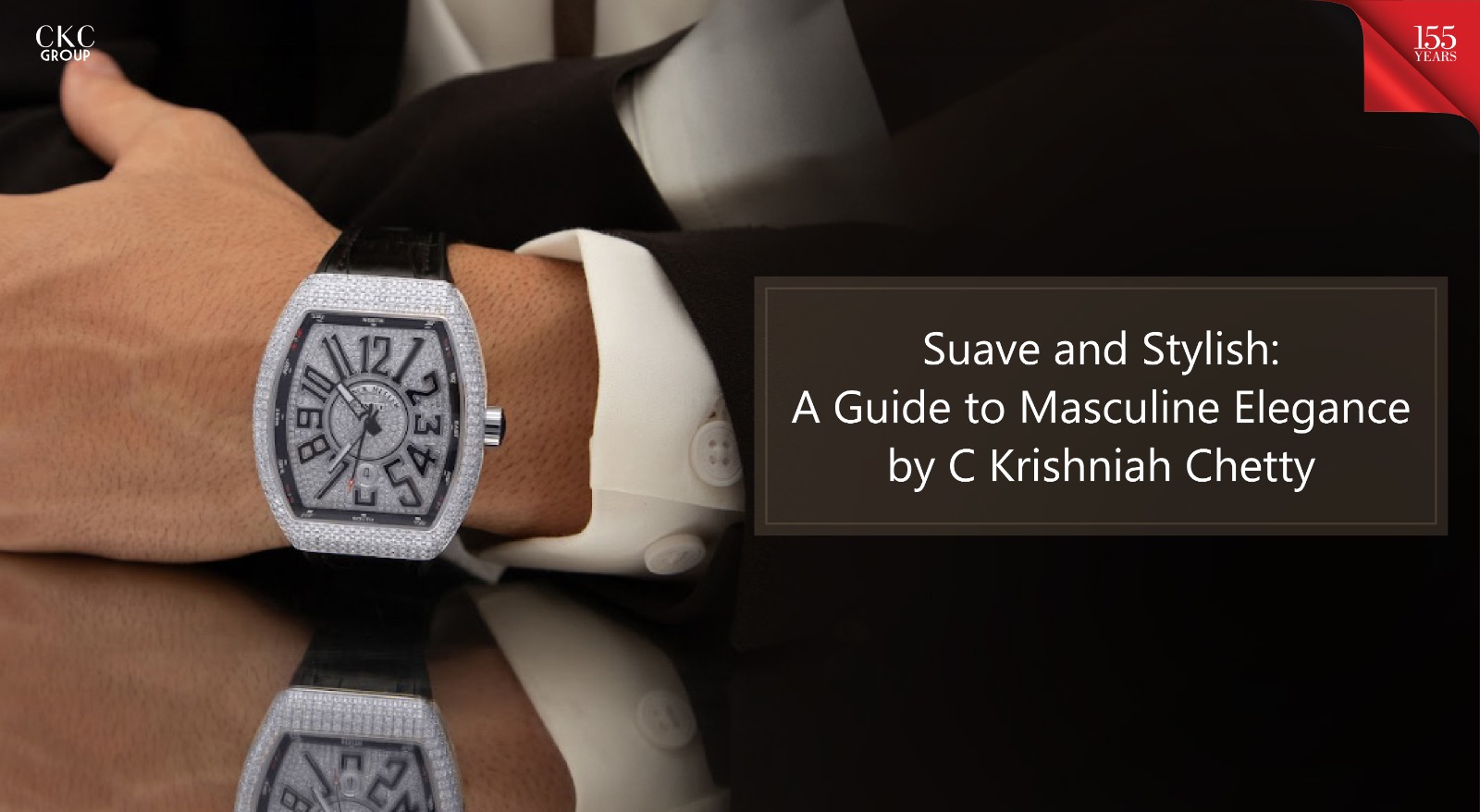 Suave and Stylish: A Guide to Masculine Elegance by C Krishniah Chetty